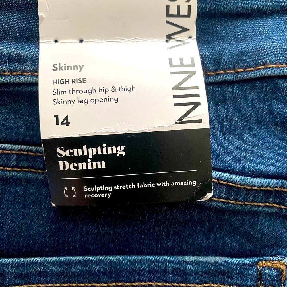 Nine West 14 skinny jeans